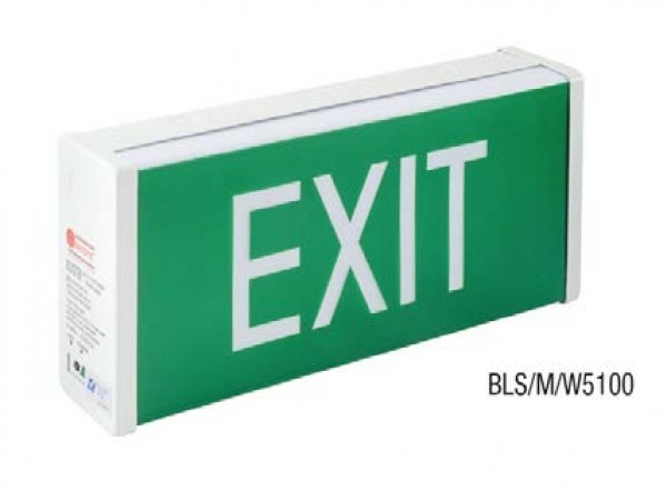 Đèn Thoát Hiểm Bảng Chỉ Dẫn Exit 1 Mặt MAXSPID BLS/M/W5100